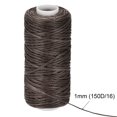 thumbnail image 4 of Unique Bargains Taupe Polyester Waxed Leather Sewing Thread, 55 Yards, 2 Pack, 4 of 6