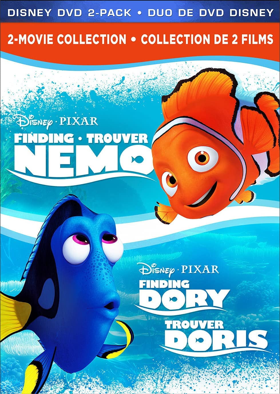 FINDING NEMO/FINDING DORY 2-MOVIE COLLECTION (Bilingual) [DVD