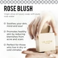 thumbnail image 5 of LE JOYAU D’OLIVE Luxury Handmade Soap, 100% Natural, Rose Blush, Naturally Cured for 5 Months, Made of Virgin Olive and Essential Oils, Gift Idea, Handcrafted Soap for All Skin Types, Pack of 1 Bar, 5 of 7