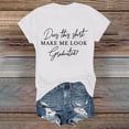 thumbnail image 5 of MEICHEN Graduation Gifts for Her: Senior 2026 Shirts Class Of 2026 T Shirt In My Senior Causal College Graduation Teacher Tee Tops Womens Spring Summer Tops, 5 of 6