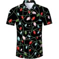 thumbnail image 1 of Men's Novelty Hawaiian Button Down Shirts, 1 of 4