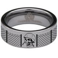 thumbnail image 2 of Soldier Skull Tungsten Carbide Ring, 2 of 9