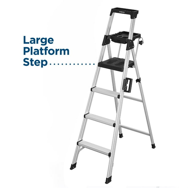 COSCO 6foot Signature Series Step Ladder Type 1A, 300 lb. Capacity