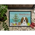 thumbnail image 3 of Caroline's Treasures BB1596MAT Christmas Tree and Cavalier Spaniel Door Mat, Indoor Rug or Outdoor Welcome Mat 18x27, 3 of 4