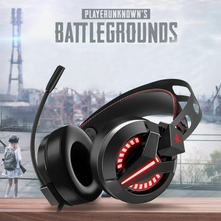 Alextreme M180 Pro Gaming Headset for PS4s 360 Rotatable High Definition Microphone E Sports Gaming Headset