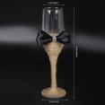 thumbnail image 4 of Champagne Flutes, Transparent Wedding Glass Cup  For Weddings Birthdays, 4 of 8