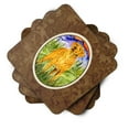 thumbnail image 2 of Carolines Treasures SS8449FC Chesapeake Bay Retriever Foam Coaster Set of 4 3 1/2 x 3 1/2 multicolor, 2 of 3