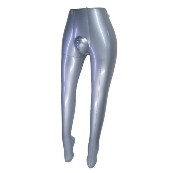 PVC Inflatable Mannequin Male Leg Torso Model Half Body  Display Props