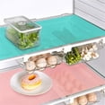 thumbnail image 3 of 3Pcs 45X130Cm Fridge Shelf Liners Waterproof Mats Non-Slip For Kitchen Cabinets, 3 of 8
