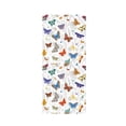 thumbnail image 2 of Privacy Window Film Static Cling Glue-Free Electrostatic Glass Sticker Colored Butterfly Floral Removable Peel and Stick Window Decor for Bathroom Bedroom Office (1Pc 45x100cm), 2 of 7