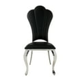 thumbnail image 7 of Newboti Furniture Black Side Chair With Tufted Back (Set Of 2) 1549, 7 of 7