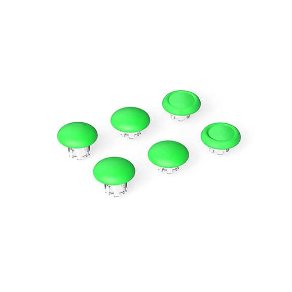 6Pcs/set Soft Thumb Stick Grip Cap Joystick Protective Cover for Edge Elite Game Controller Thumbstick Cap