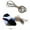 Black, variant on Tiberpet Cat Toys Rechargeable Flapping Bird Toys Lifelike Chirp Tweet, Touch Activated Kitten Toy Interactive Cat Exercise Toys Plush Cat Toys