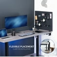 thumbnail image 4 of VIVO Steel Clamp-on 30" x 24" Desktop Pegboard, Magnetic Privacy Panel, 4 of 9