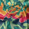 thumbnail image 5 of Ambesonne Grunge Valance Pack of 2, Crazy Funky Graffiti, 42"X12", Multicolor, 5 of 5
