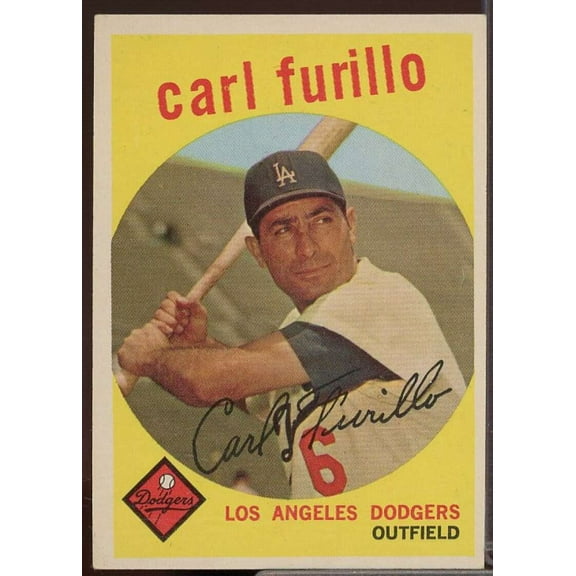 Carl Furillo Card 1959 Topps #206