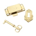 thumbnail image 4 of Cerradura de gabinete,Cerradura de gabinete Cerradura de muebles de diseño vintage Resistente,Cerradura de cajón de escritorio Cerradura decorativa de diseño antiguo,Accesorios de cierre de, 4 of 8