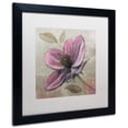 thumbnail image 4 of Trademark Fine Art "Plum Floral III" Canvas Art by Emily Adams, White Matte, Black Frame, 4 of 4