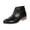 Black, variant on Elegant Women'S Short Boots Minimalist Side Zipper Boots For Women Ankle Boots Short Boots Single Shoes For Ladies Casual Shoes Women'S Statement Heel Ankle Boots Chic Women'S Trendy Booties