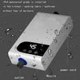 thumbnail image 4 of Dvkptbk 3500w Small Frequency Conversion Constant Temperature Small Kitchen Treasure Bath & Shower Artifact, Fast Instant Heating Electric Water Heater For Household - Black Friday Clearance, 4 of 7