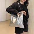 thumbnail image 4 of Bolso de hombro de cuero PU para mujer | Bolso de mano versátil y bolso cruzado | Correa ajustable | Bolso de moda casual para el trabajo, viajes, compras | Se adapta al teléfono, billetera, 4 of 6