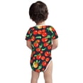 thumbnail image 6 of Rocae Tomatoes for Baby Climbing Clothes Soft Baby Romper for Active Infants Comfortable and Breathable Crawling Jumpsuit Unisex Baby Outfit 18 Months, 6 of 8