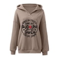 thumbnail image 5 of Dance Like Like Rudolph Santa Love Jesu Christmas Hoodies for Women Christian Pullover Sweatshirt, 5 of 8