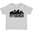 thumbnail image 3 of Inktastic Pittsburgh Skyline Grunge Boys or Girls Toddler T-Shirt, 3 of 5