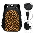 thumbnail image 3 of Balery Peanuts5 Mochila con carga USB para hombre y mujer - Mochila impermeable y antirrobo para laptop con puerto USB para viajes, trabajo, 3 of 7
