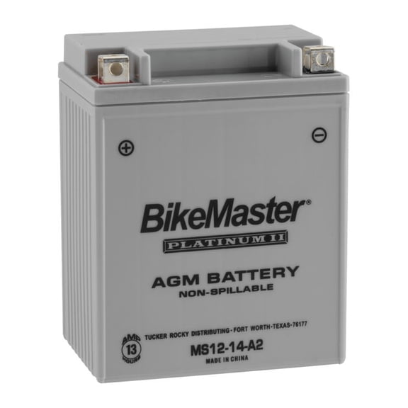 BikeMaster AGM Platinum II Battery MS12-14-A2 For Bimota Tesi 1991-1995