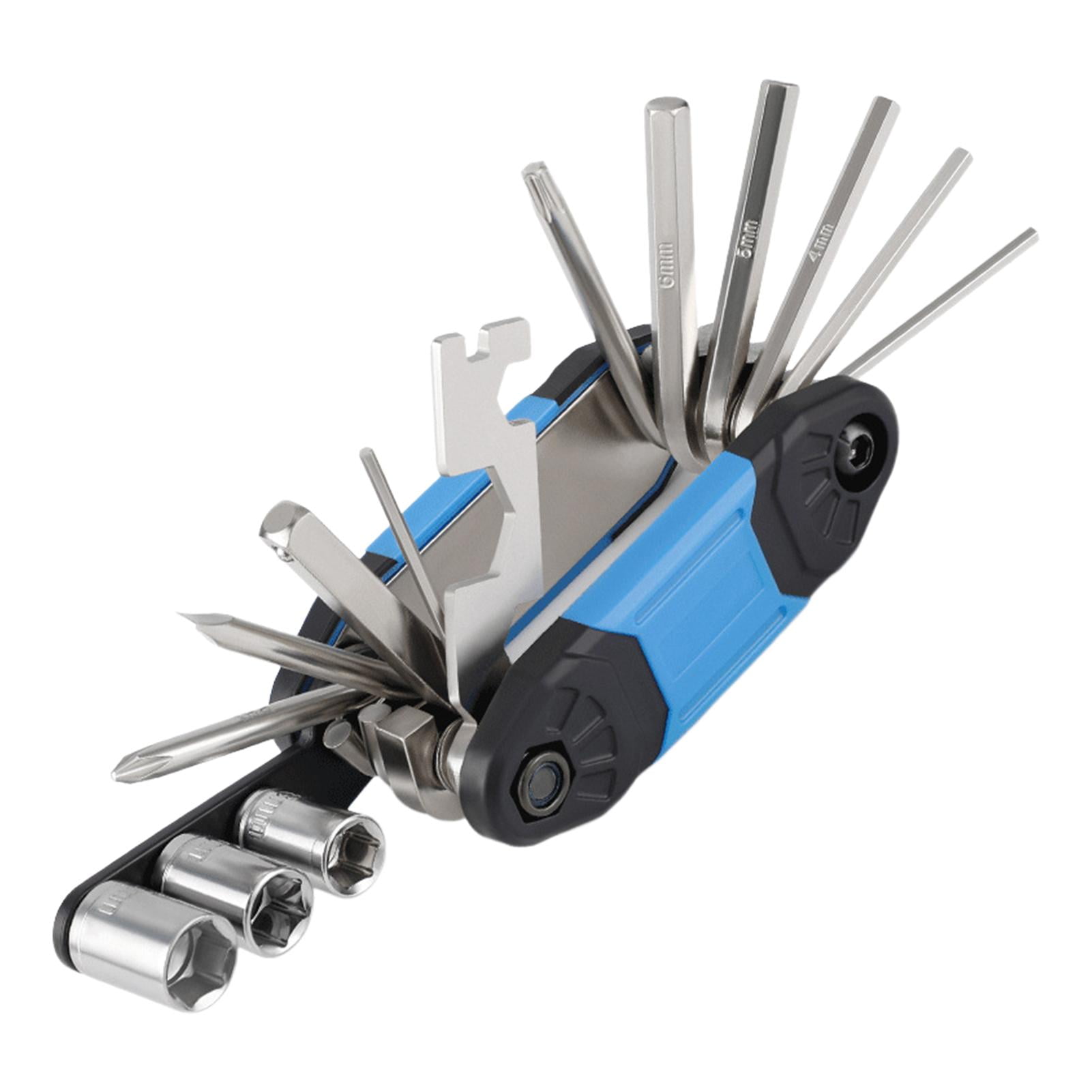 Bike Hex Key Set 16in1 Plated Carbon Steel Allen Key Set Tool