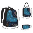 thumbnail image 2 of Balery Bohemian Turtle Mochila Escolar 3 en 1 para Niños - Mochila Resistente con Lonchera Térmica y Estuche - Mochila Escolar para Niños y Niñas, 2 of 7