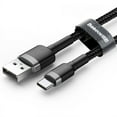 thumbnail image 5 of Baseus Long USB C Cable, Android Phone Charging and Data Sync Cord, Metal TPE, Single Pack, 5 of 11