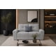 thumbnail image 3 of Sala Modular 3-2 El Bazar Store Suecia Lino nacional Gris Plata Sofá Love seat, 3 of 5