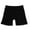 Black, variant on Milgrthf Girl's Yoga Leggings Shorts High Waist Stretch Soft Breathable Bike Shorts Solid Lace Cotton Bottom Short for 100-170 Beige