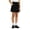 Black, variant on Girls Elastic Waist A-Line Skort with Side Pockets, Woven Bow Drawstring Uniform Skirt for Kids Back to School Daily Casual Outdoor Wear(Khaki,5-6 Years)