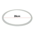 thumbnail image 5 of 18-32cm Silicone Home Pressure Cooker Seal Ring Rubber Seal O Ring Clear Replacement Gasket White Seal Ring Kitchen Accessories, 5 of 6