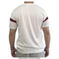thumbnail image 4 of Playera Wilson Talla G Deportiva manga corta básica blanca detalles vino, 4 of 4