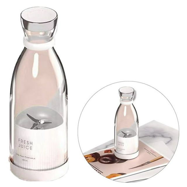 Mini exprimidor recargable, mini botella extractora de jugo, licuadora, botella extractora de jugo, claridad notable Jadeshay A