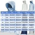 thumbnail image 2 of Women UPF 50+ Cooling UV Protection Clothes Hooded Sun Protective Jacket Lightweight Long Sleeve Tops for Summer, 2 of 2