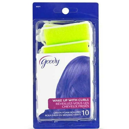Goody Styling Essentials Roller Foam Large Green 10 Rollers Goody Styling Essentials Roller Foam Large Green 10 Rollers