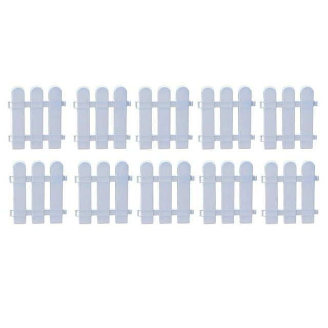 Bgsha Plastic Garden Fence Border Edging for Flowerbeds Lawn Decoration Landscape Path