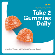 SmartyPants Teen Guy Plus Pineapple Orange Flavor Multi & Omegas 60 Gummies
