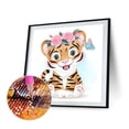 thumbnail image 1 of Cuadros Decorativos Pintura de diamante 5D Animal de dibujos animados DIY Taladro redondo completo Regalo de mosaico (A5250) Tmvgtek embutido en tela, 1 of 6