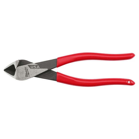 Milwaukee Tool 8" Diagonal Dipped Grip Cutting Pliers (USA)