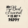 thumbnail image 4 of Inktastic My Best Friend is My Pappy with Hearts Boys or Girls Baby T-Shirt, 4 of 5