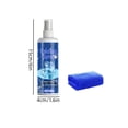 thumbnail image 3 of Eolstice Instant Car Interior Cleaning Agent 100ml, Quick-Acting Automotive Deodorizer Spray for Vehicle Cabin, Fast-Dissolving Stain Remover for Carpets Dashboard,Blue, 3 of 6