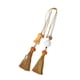 thumbnail image 3 of Accesorios colgantes para espejo de coche perfecl decoración de loto Buda madera Amarillo terroso, 3 of 8