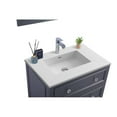 thumbnail image 3 of Laviva Luna 30" Wood Cabinet with VIVA Stone Countertop in Gray/Matte White, 3 of 9