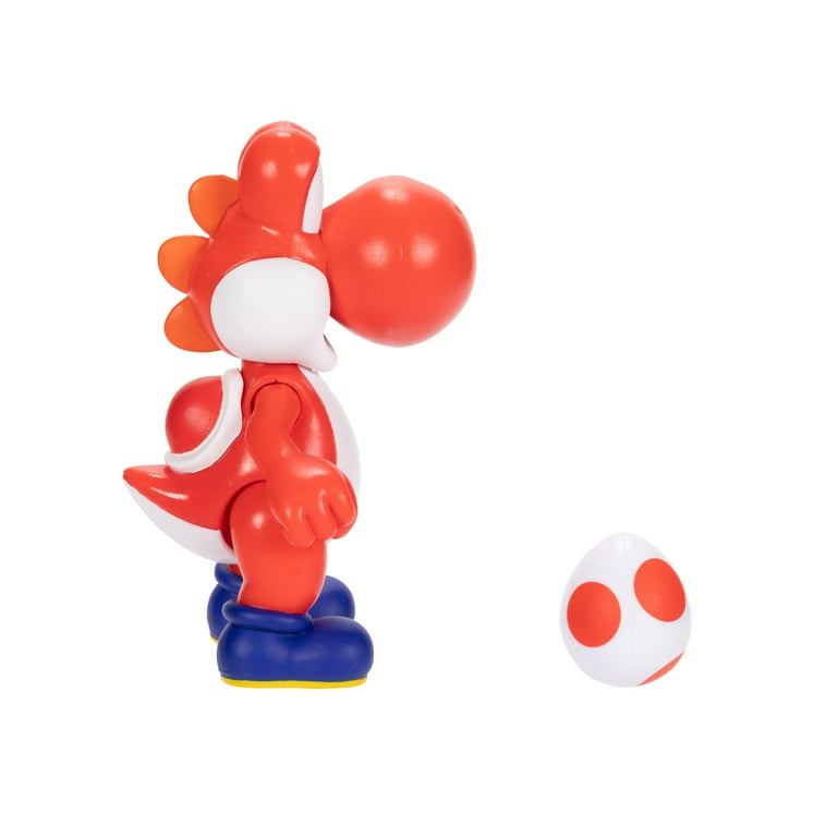 World of Nintendo Super Mario Red Yoshi 4 inch Articulated World of Nintendo Super Mario Red Yoshi 4 inch Articulated